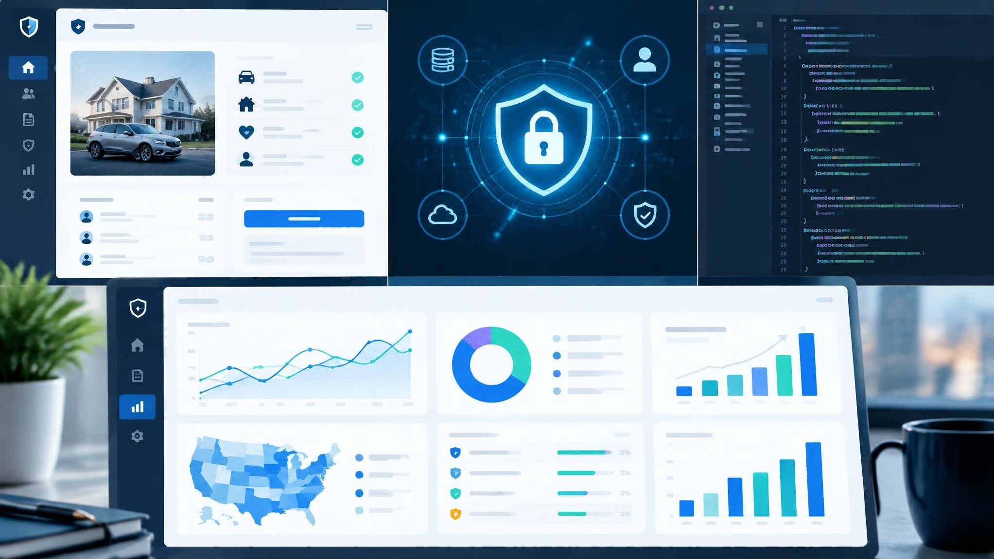insurance software interface