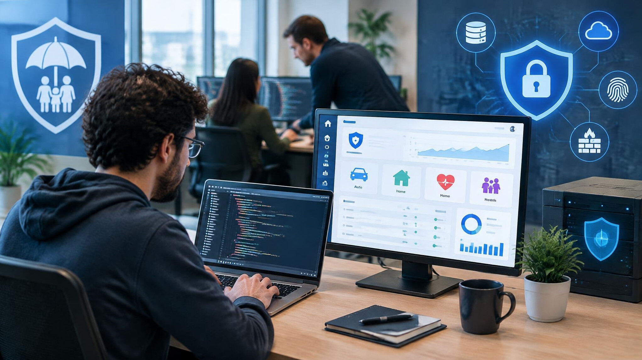 insurance software dashboard