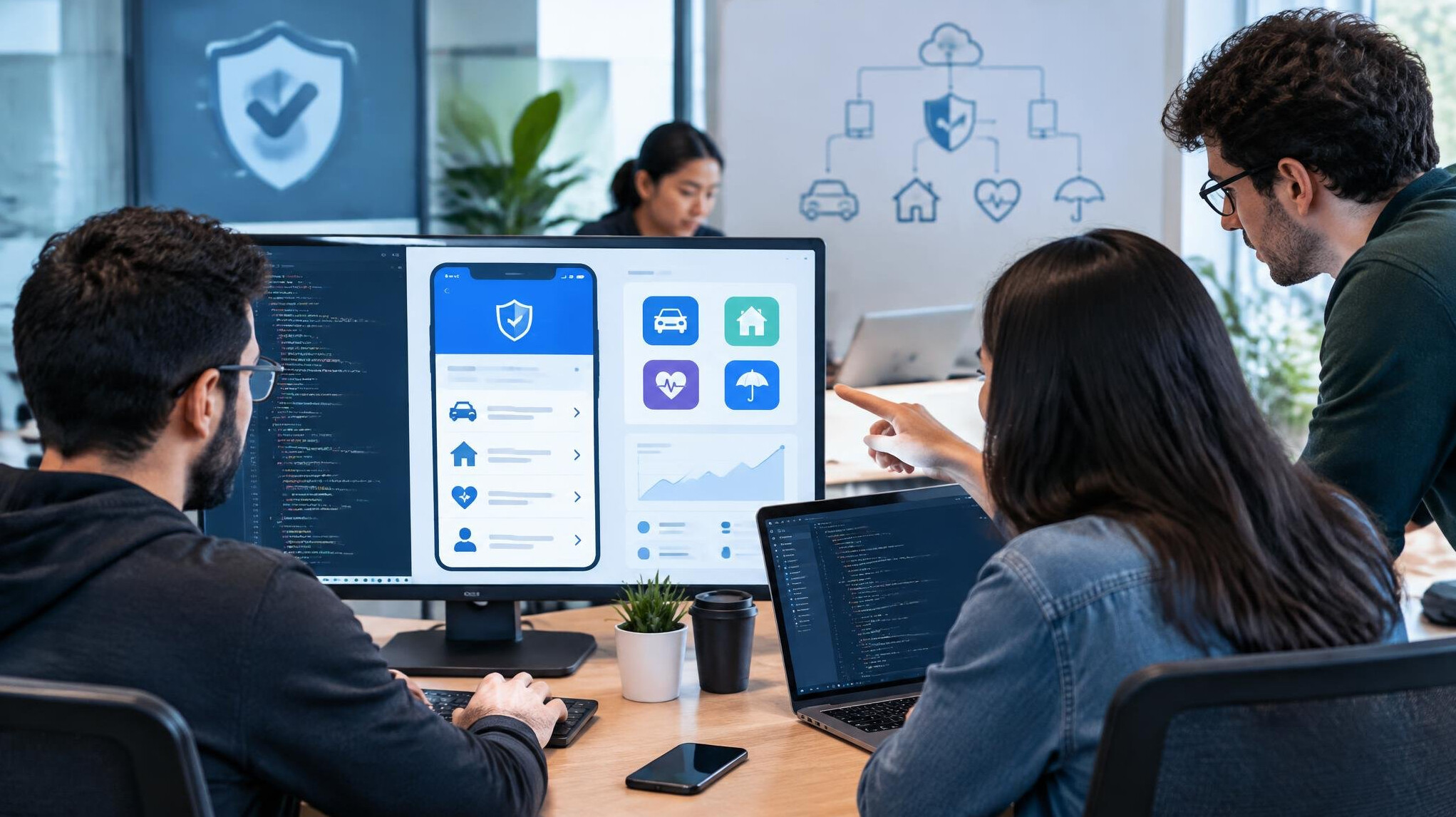insurance software interface
